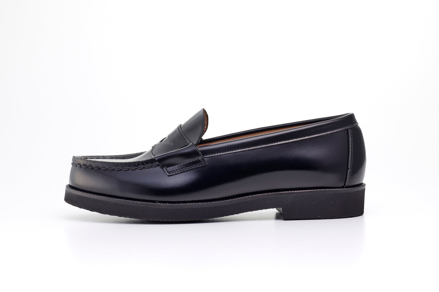 HARUTA Extralight Coin loafer-Women-206X BLACK