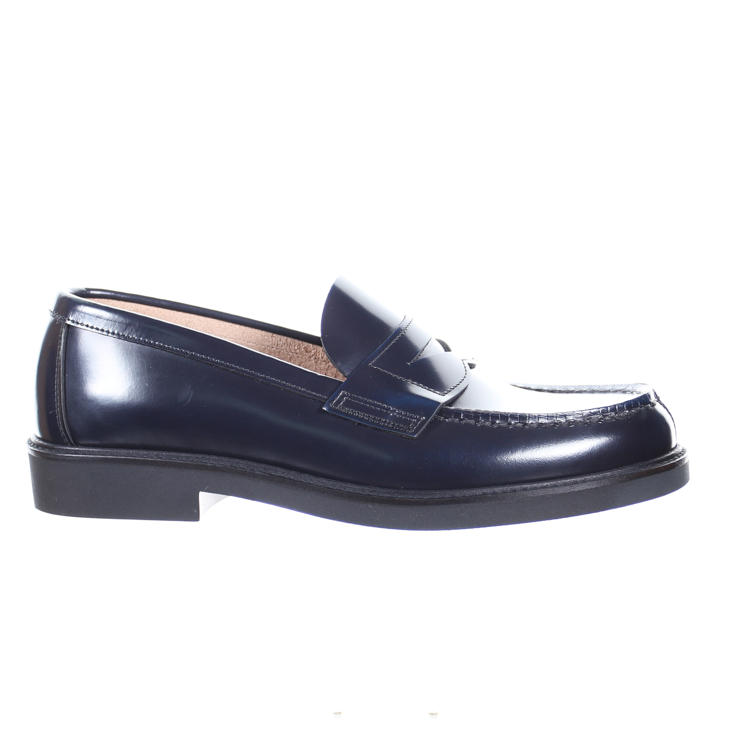 HARUTA Extralight coin loafer -MEN-706X NAVY