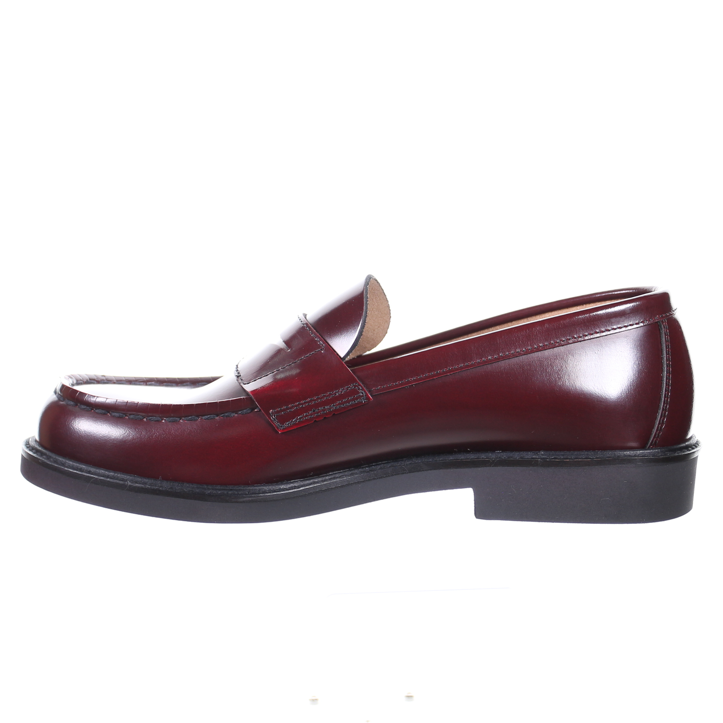 HARUTA Extralight coin loafer -MEN-706X BUGANDY