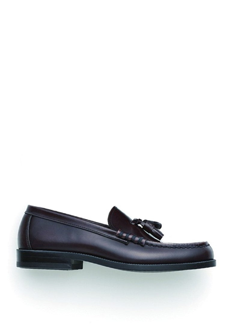 HARUTA Tassel loafer-MEN-907 D.BROWN
