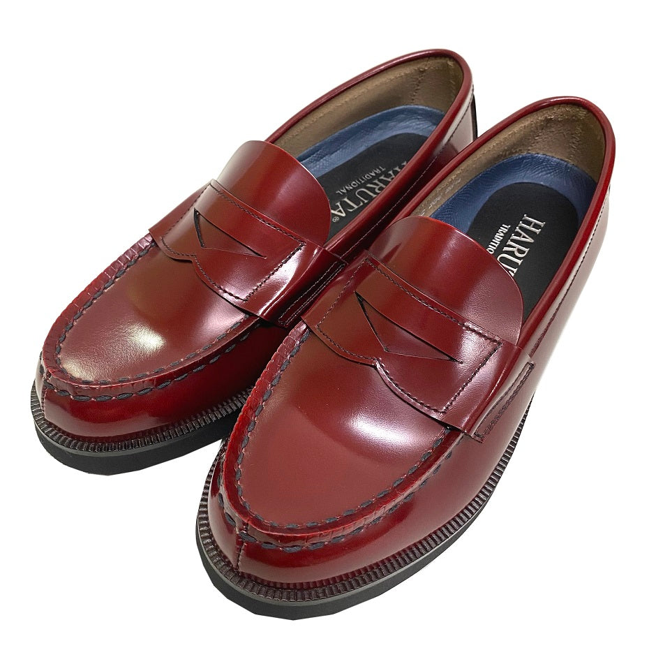HARUTA Extralight Coin loafer-Women-206X RED