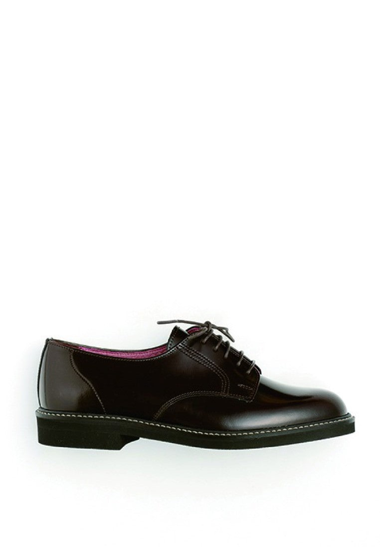 HARUTA Lace-Up Shoes-WOMEN-370 Dark Brown