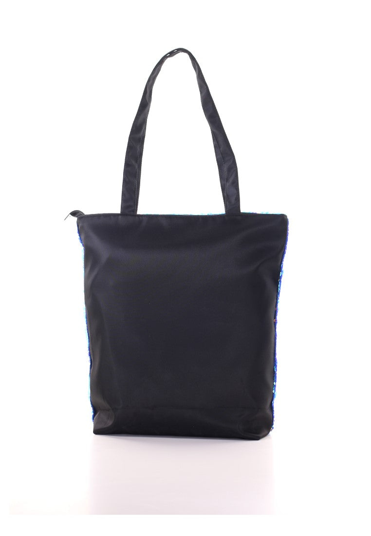 Iridescent Sequin Fabric Tote Bags