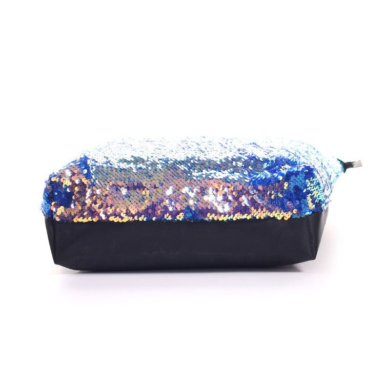 Iridescent Sequin Fabric Tote Bags