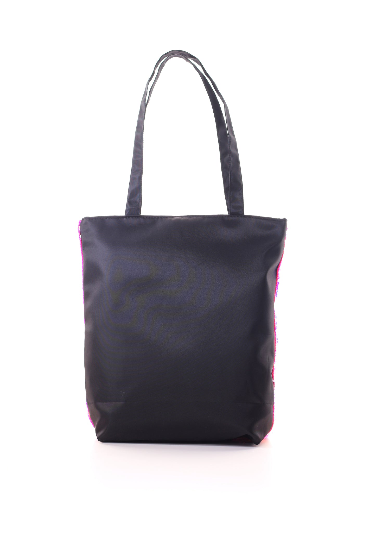 Iridescent Sequin Fabric Tote Bags