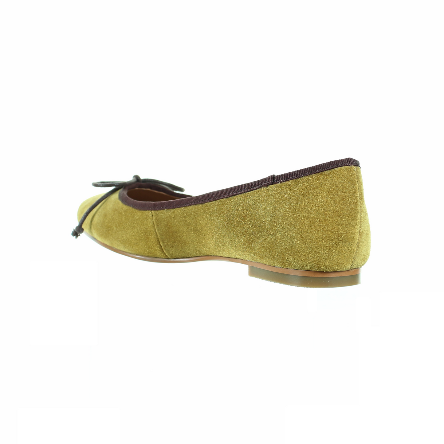 PP麂皮芭蕾舞鞋(橄欖綠)