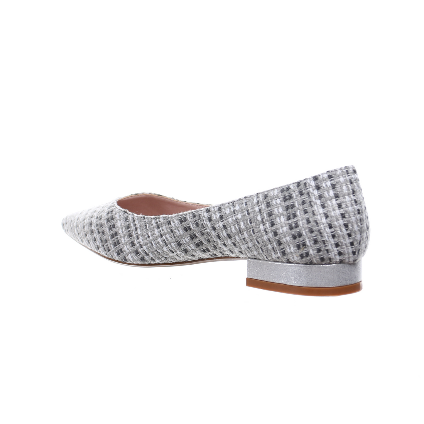 Pointed Toe Ballerina (L.Grey)