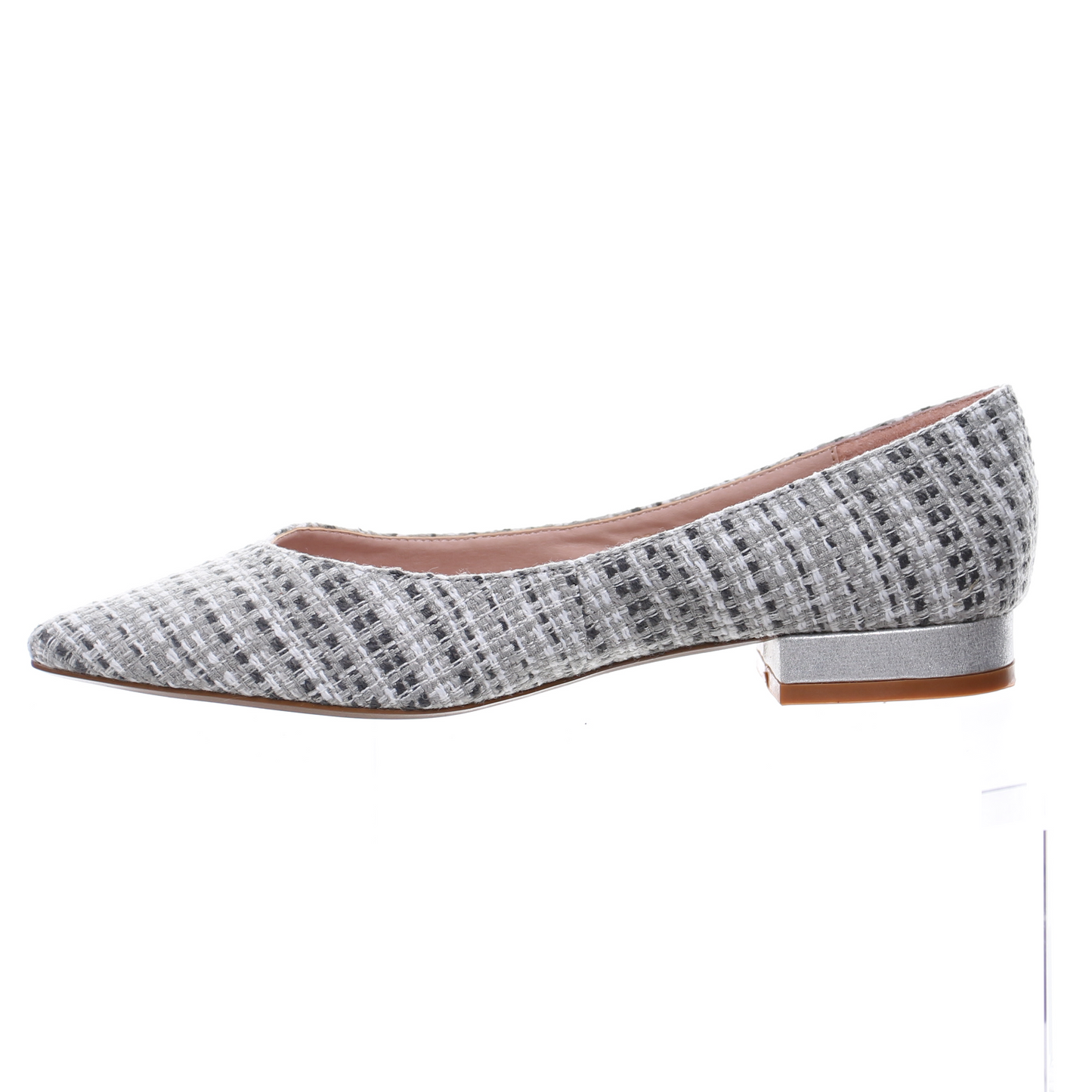 Pointed Toe Ballerina (L.Grey)