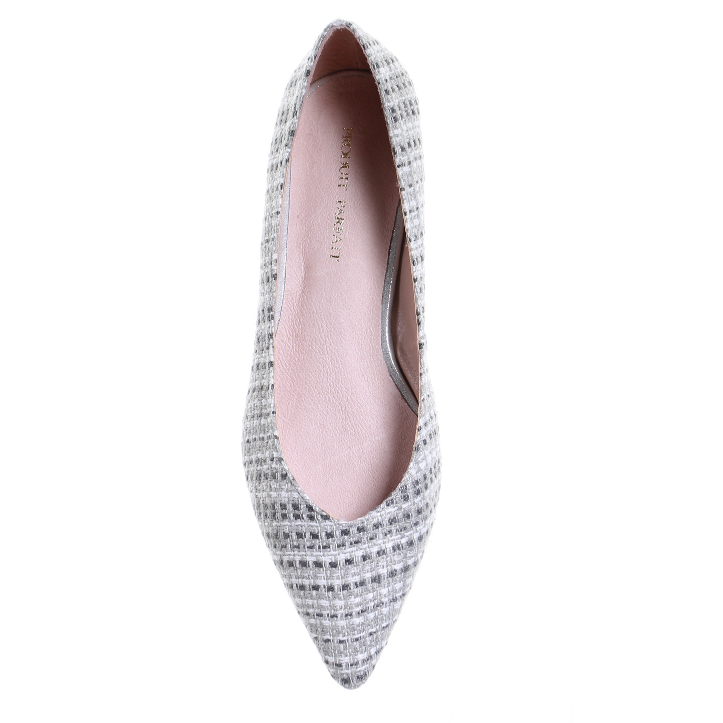 Pointed Toe Ballerina (L.Grey)