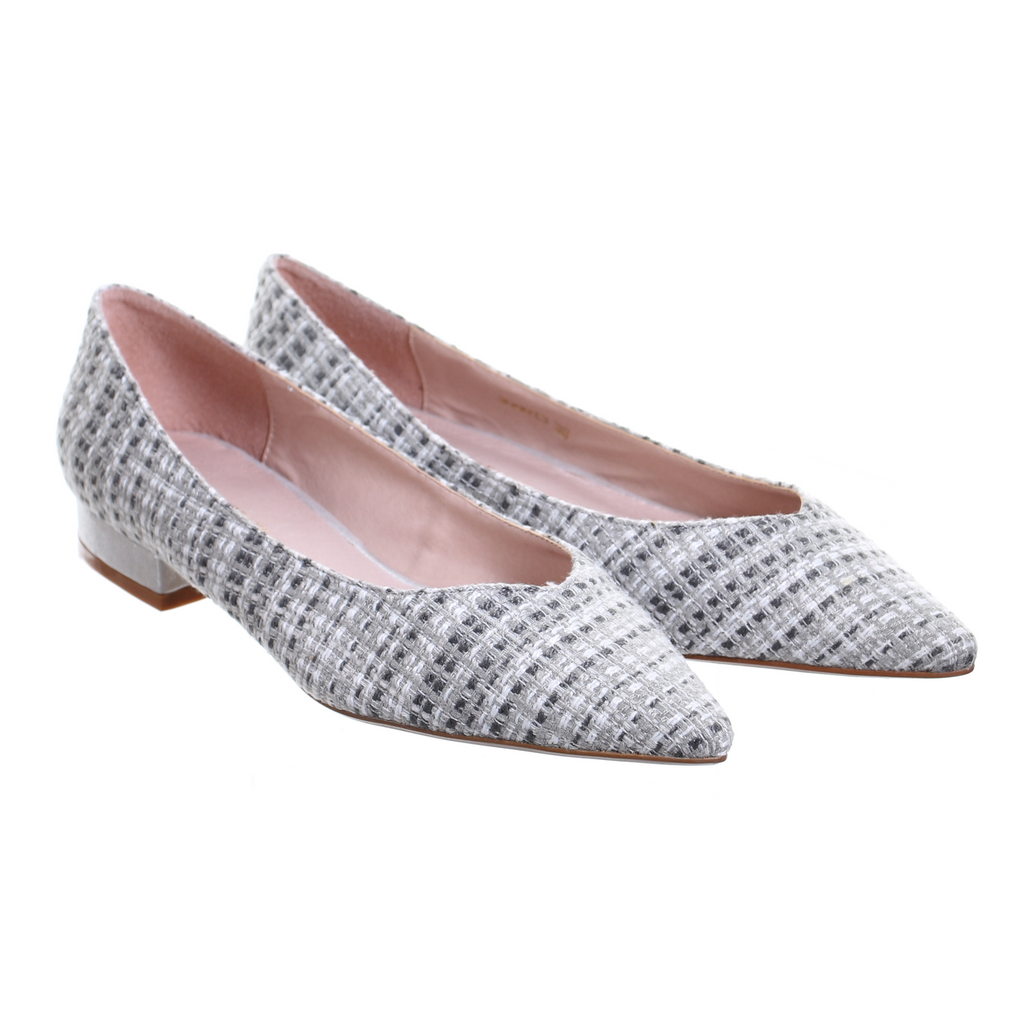 Pointed Toe Ballerina (L.Grey)