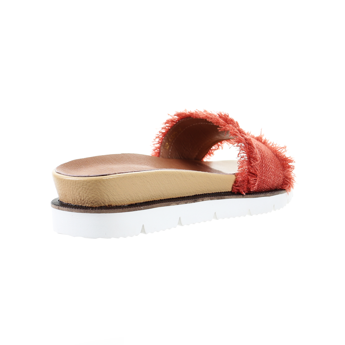 Color tassel strap comfort slipper