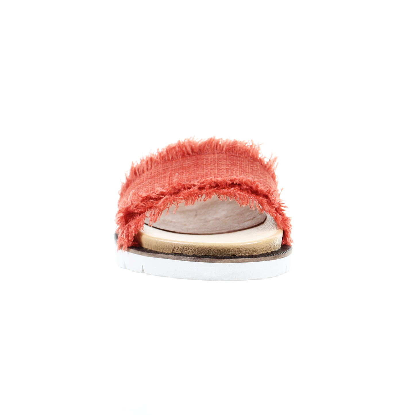 Color tassel strap comfort slipper