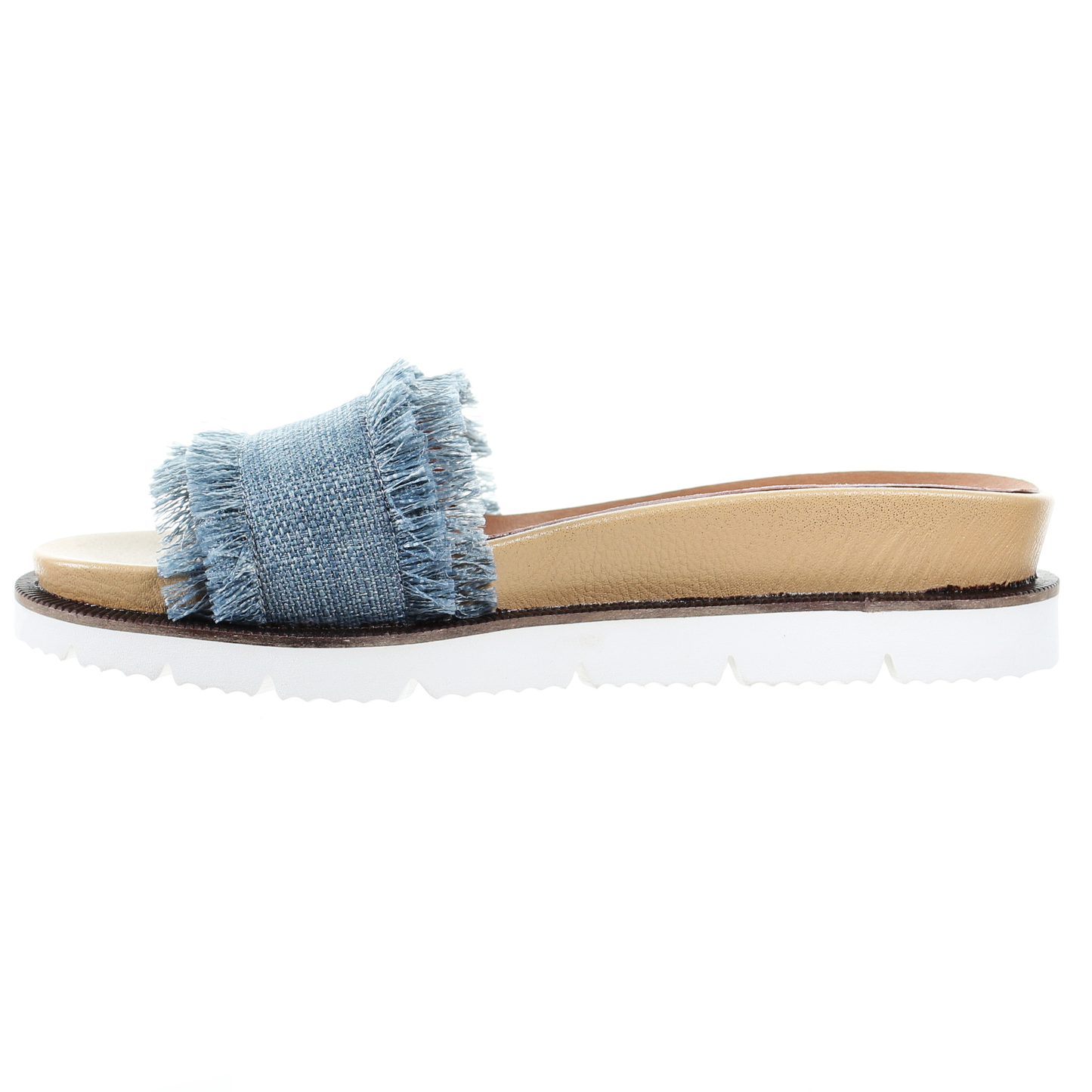 彩色流蘇綁帶舒適拖鞋