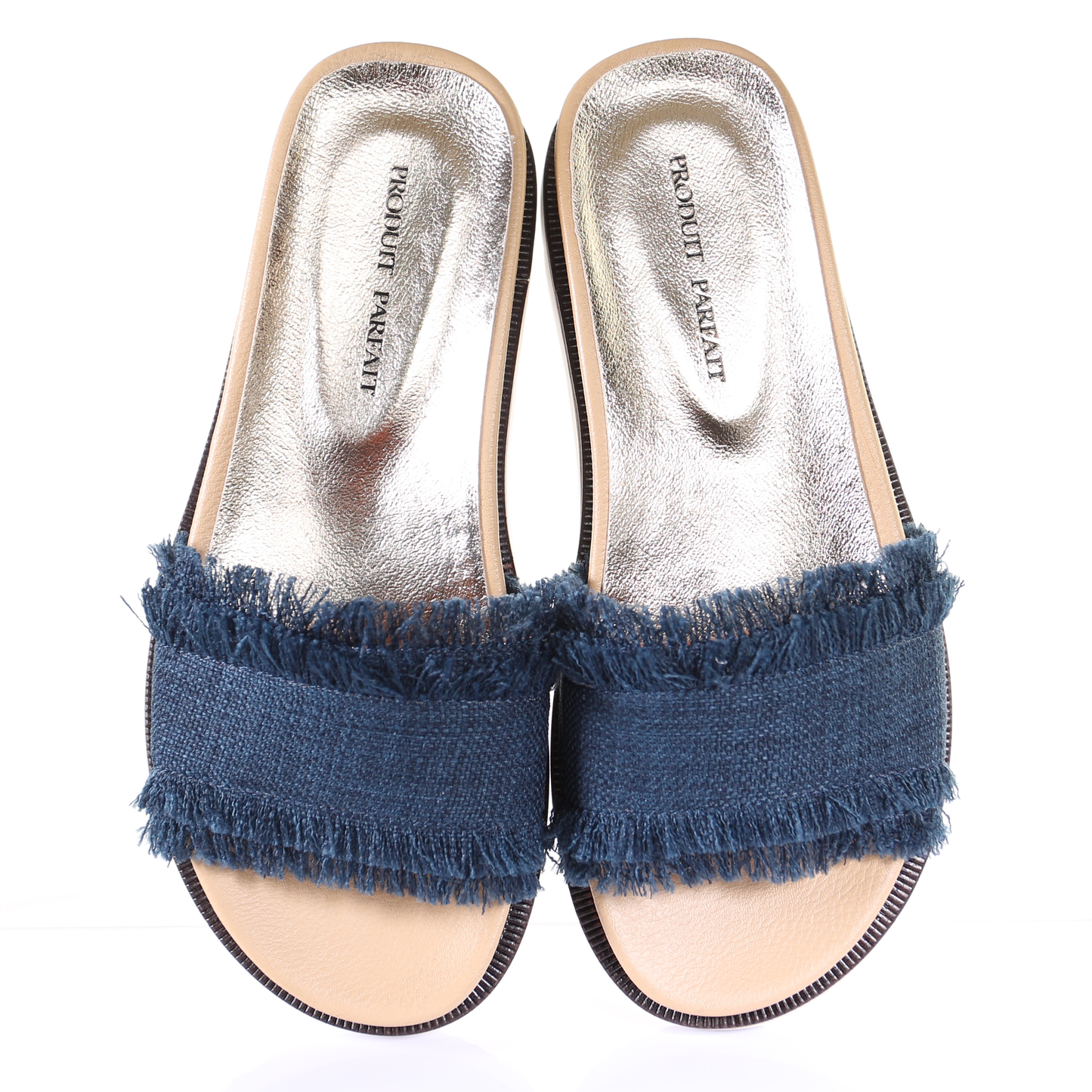 彩色流蘇綁帶舒適拖鞋