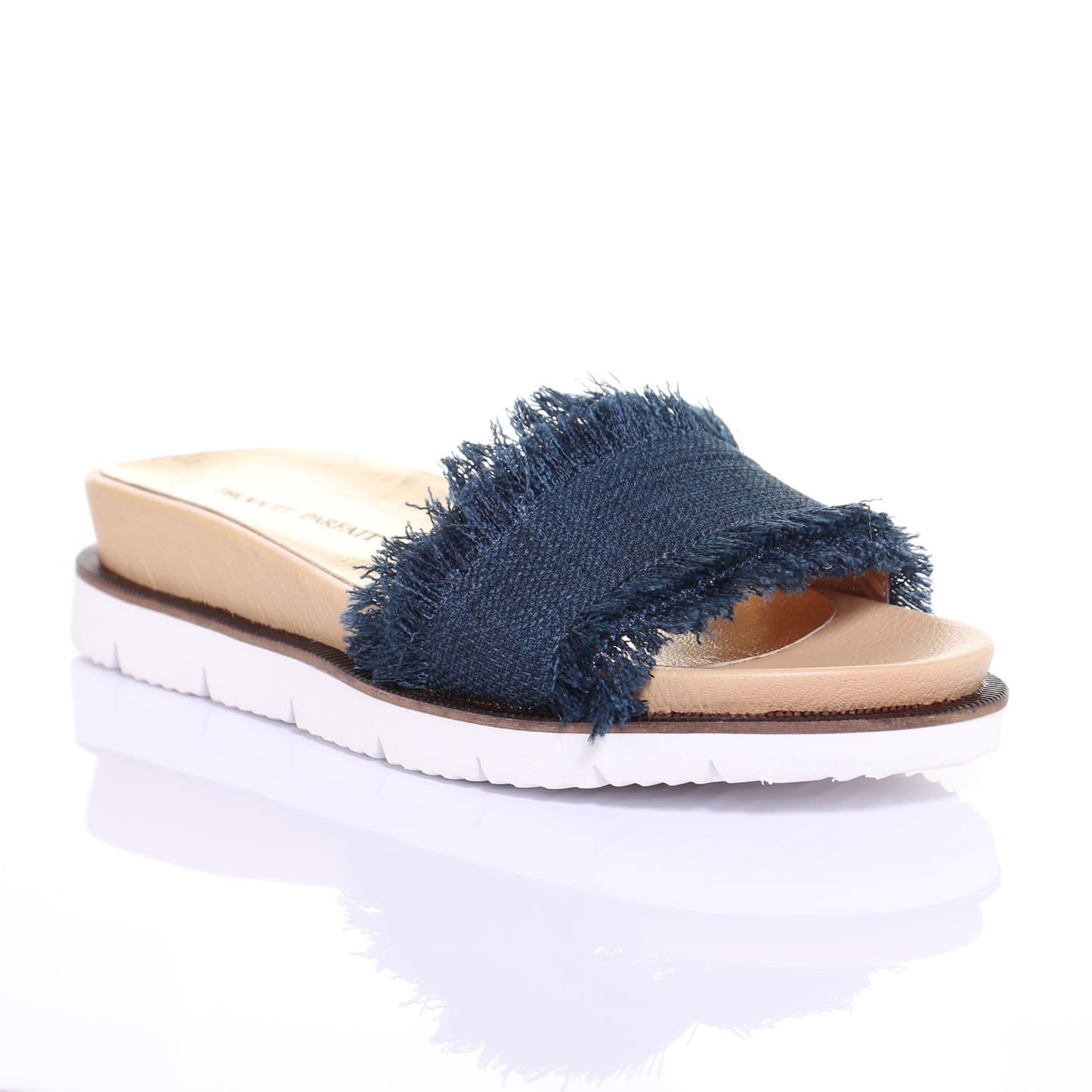 彩色流蘇綁帶舒適拖鞋