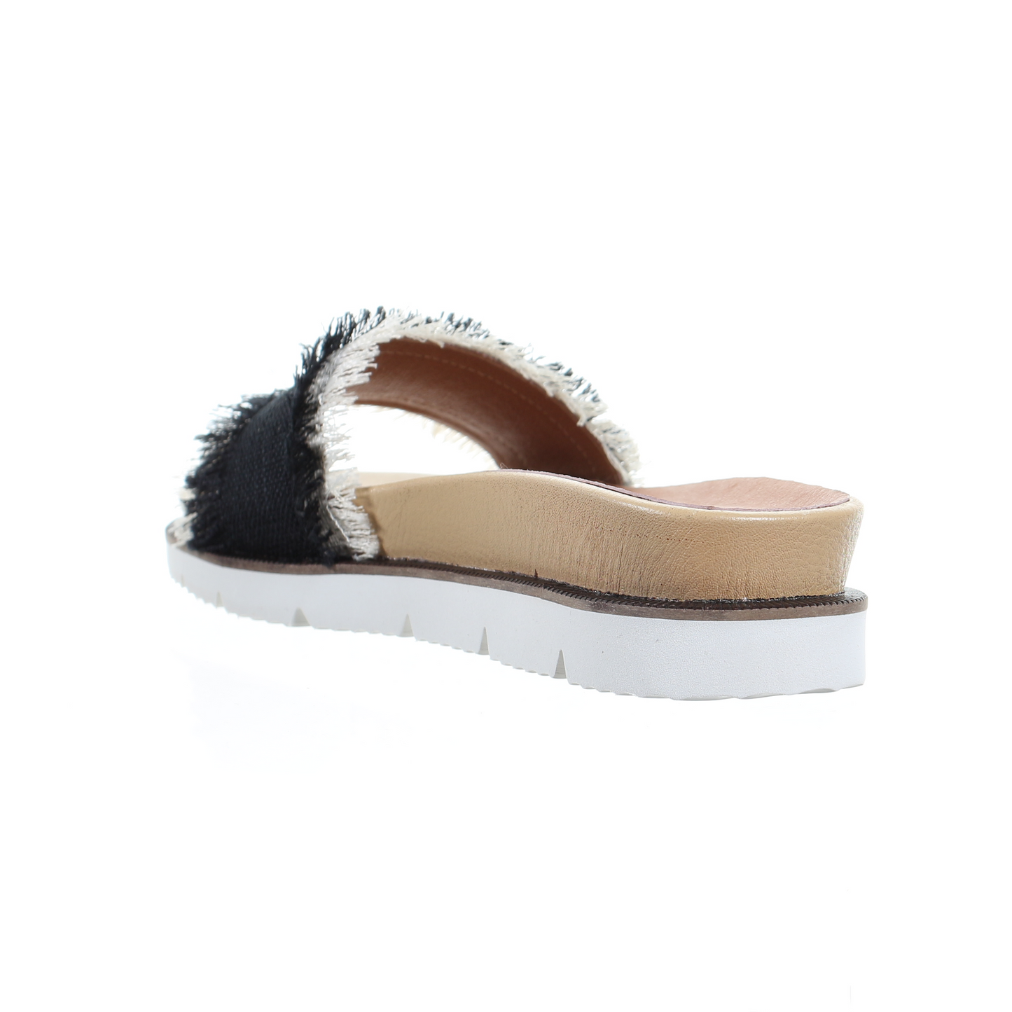 Color tassel strap comfort slipper