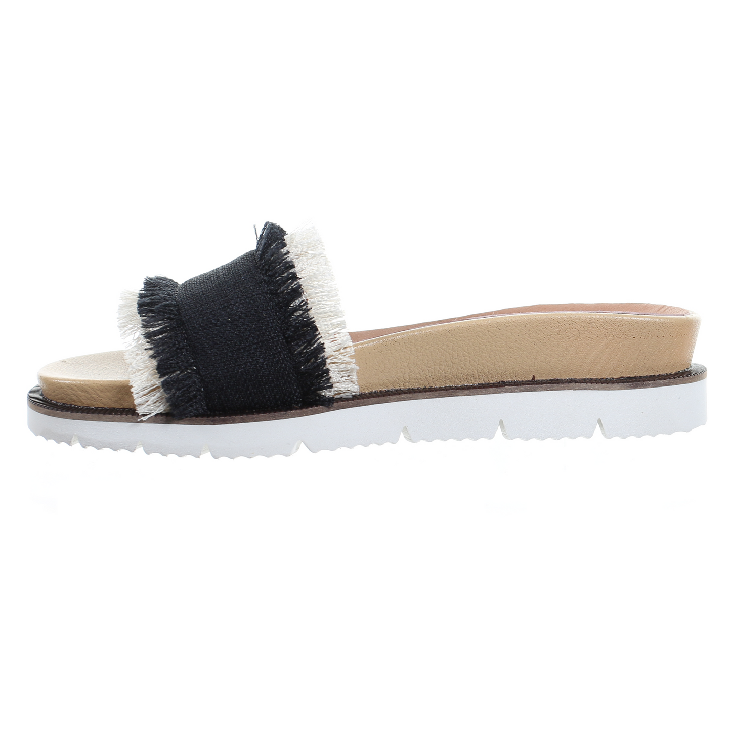 Color tassel strap comfort slipper