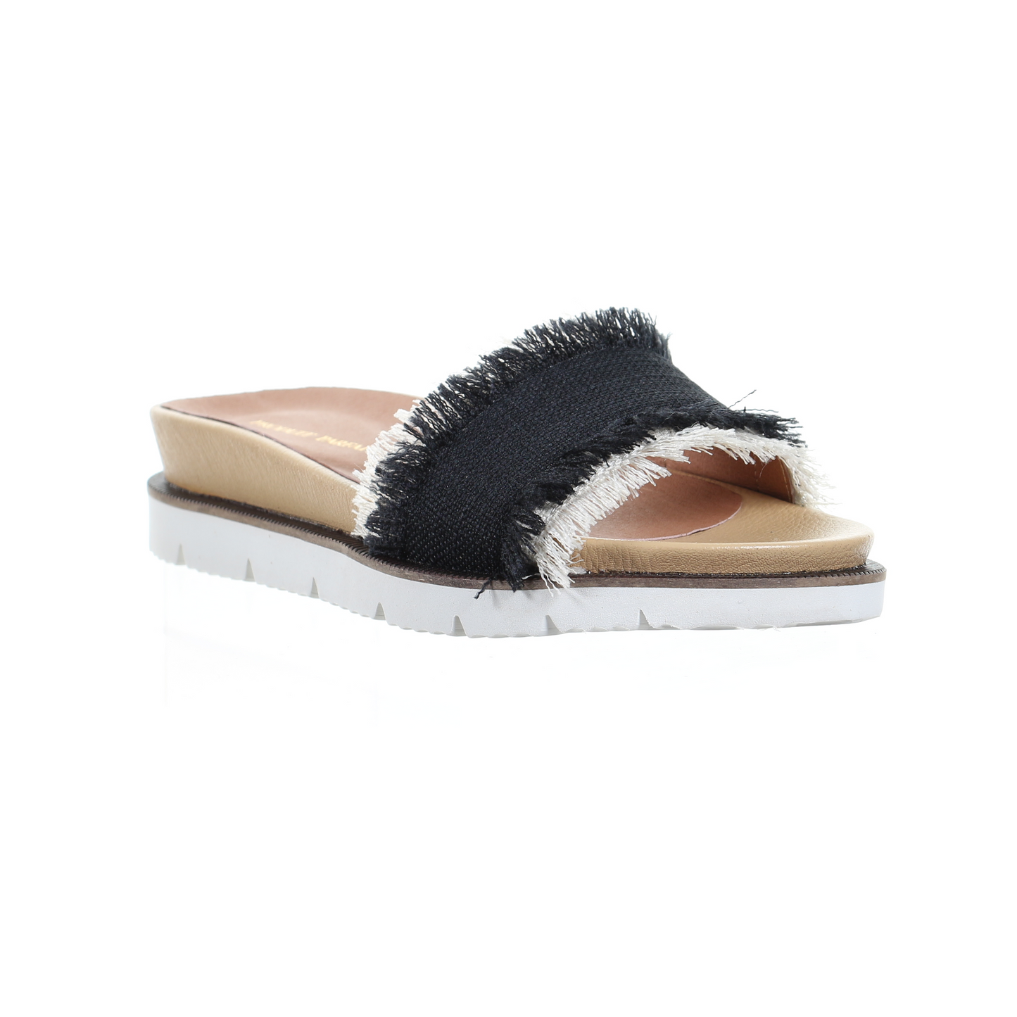 Color tassel strap comfort slipper