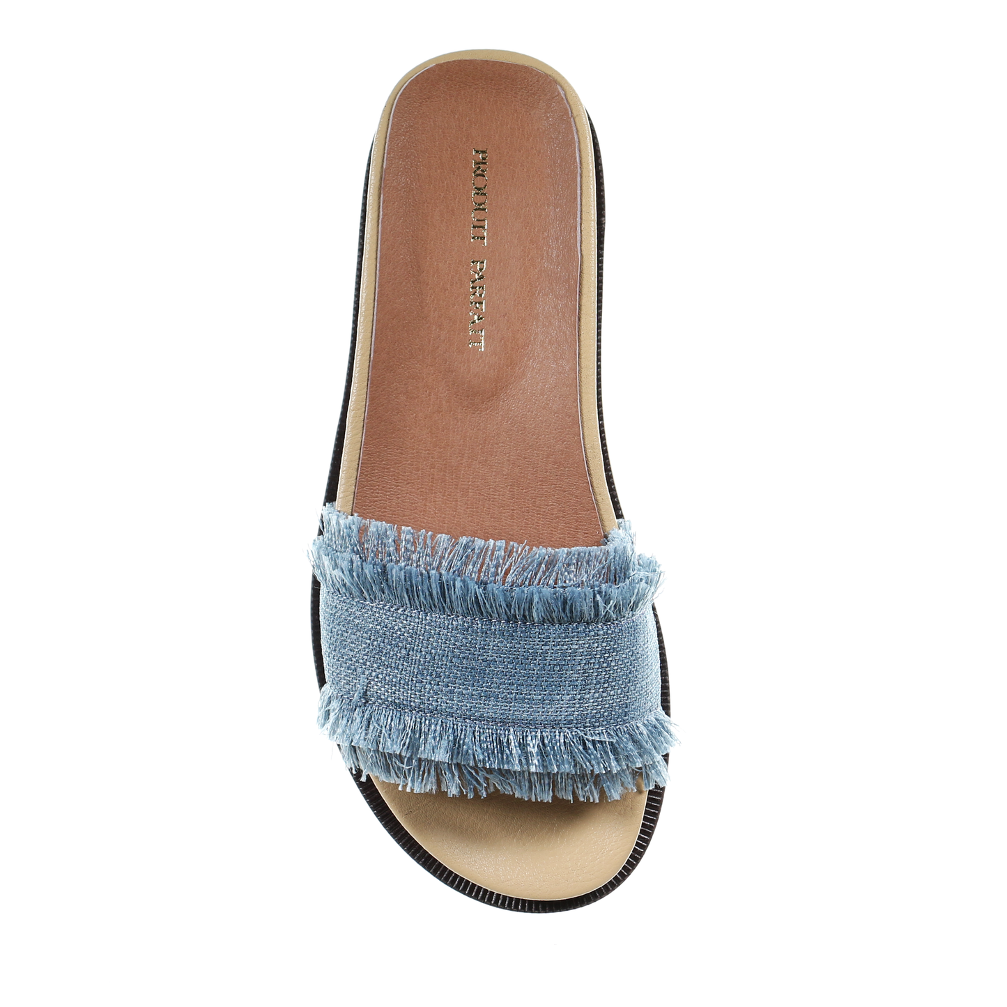 彩色流蘇綁帶舒適拖鞋