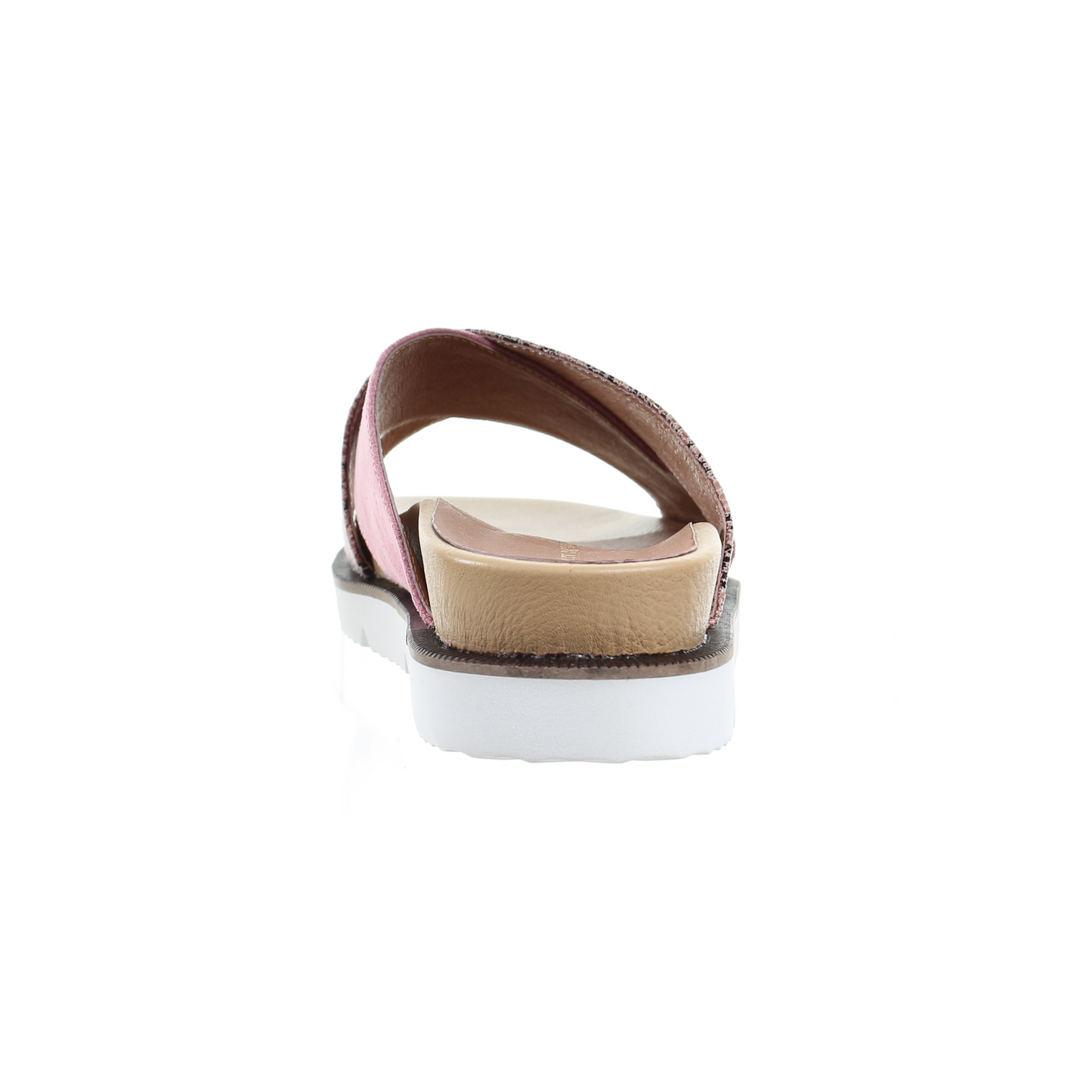 Cross strap comfort slipper