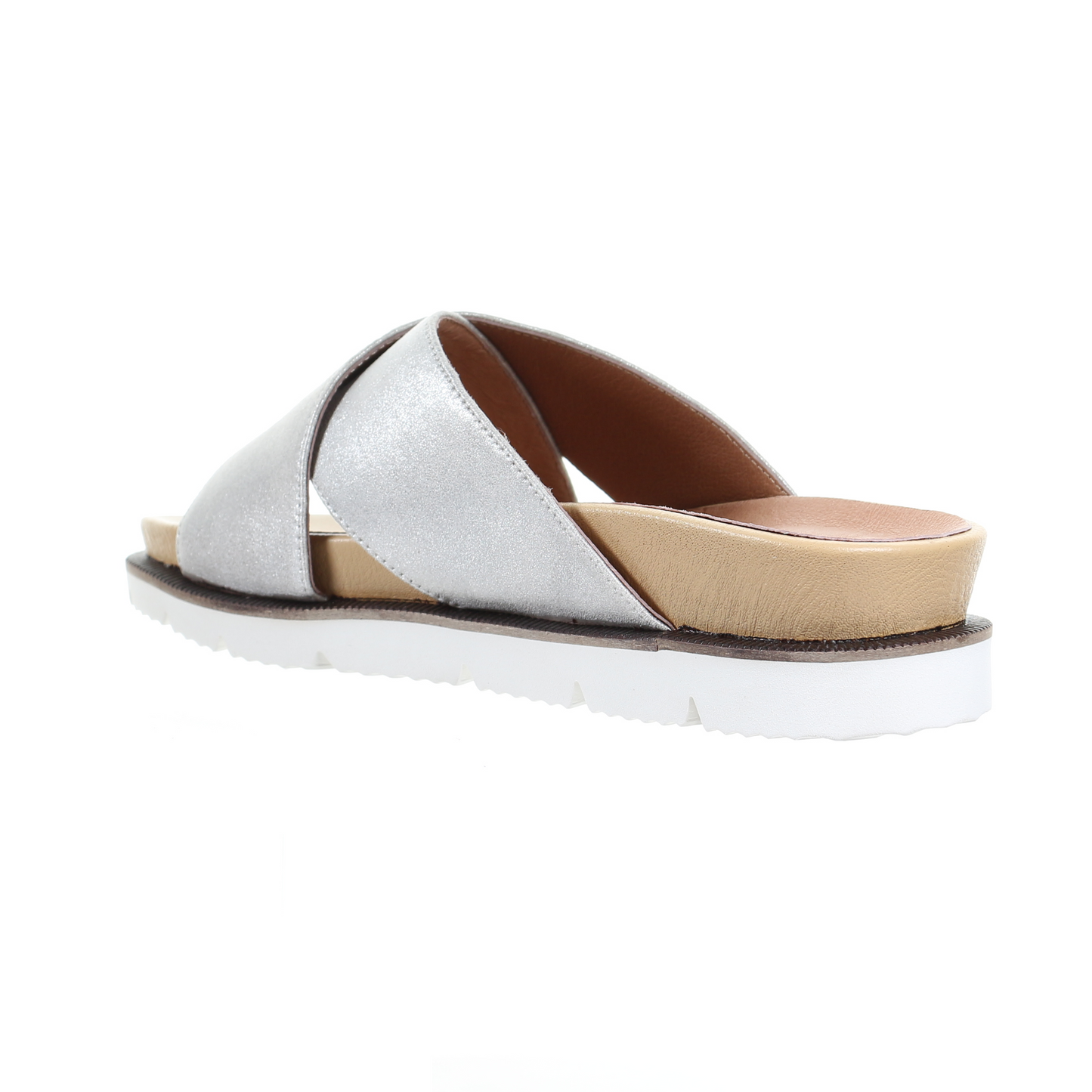 Cross strap comfort slipper