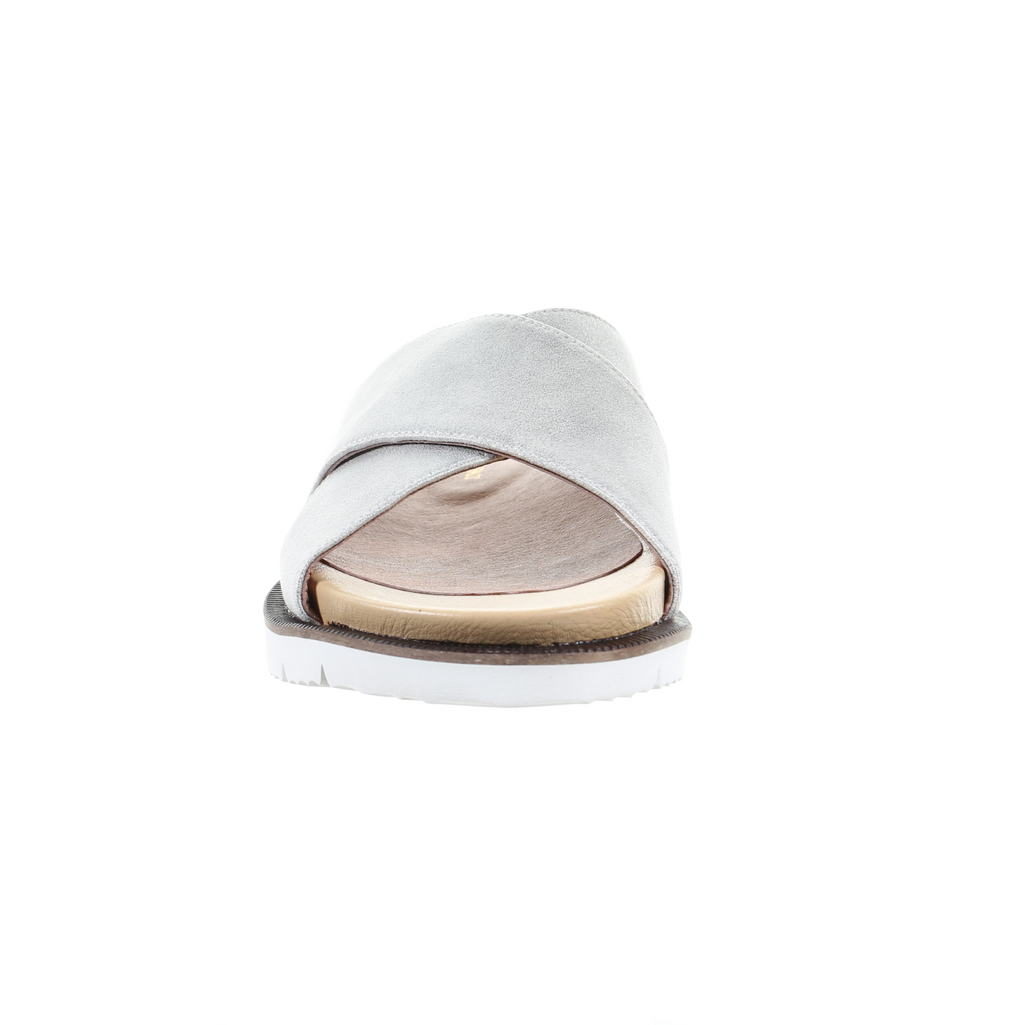 Cross strap comfort slipper