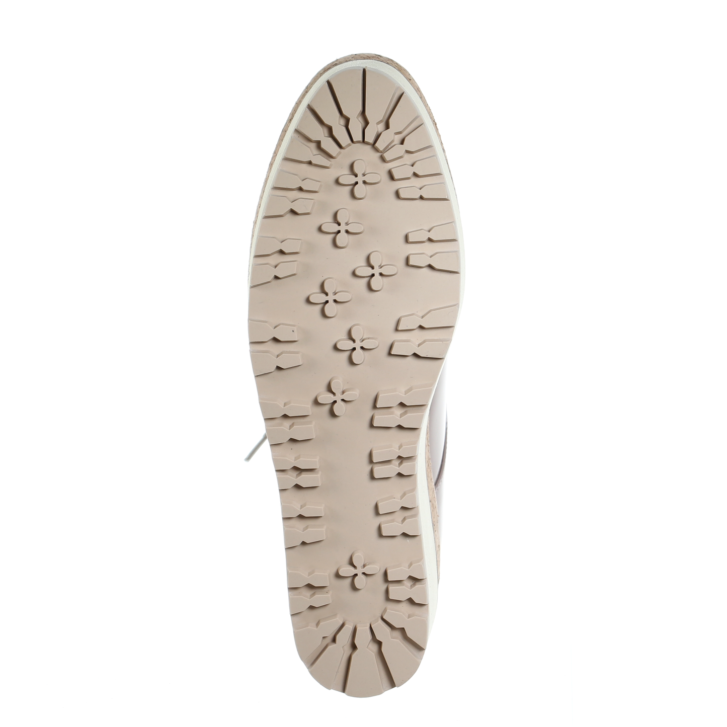 雙層坡跟搪瓷皮革繫帶鞋