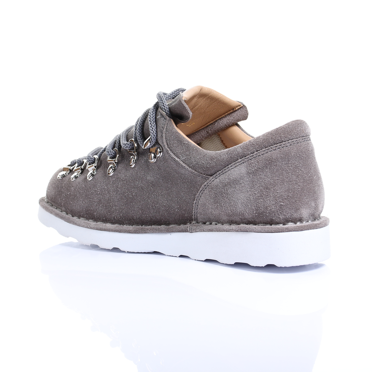 女士麂皮休閒靴(灰色)