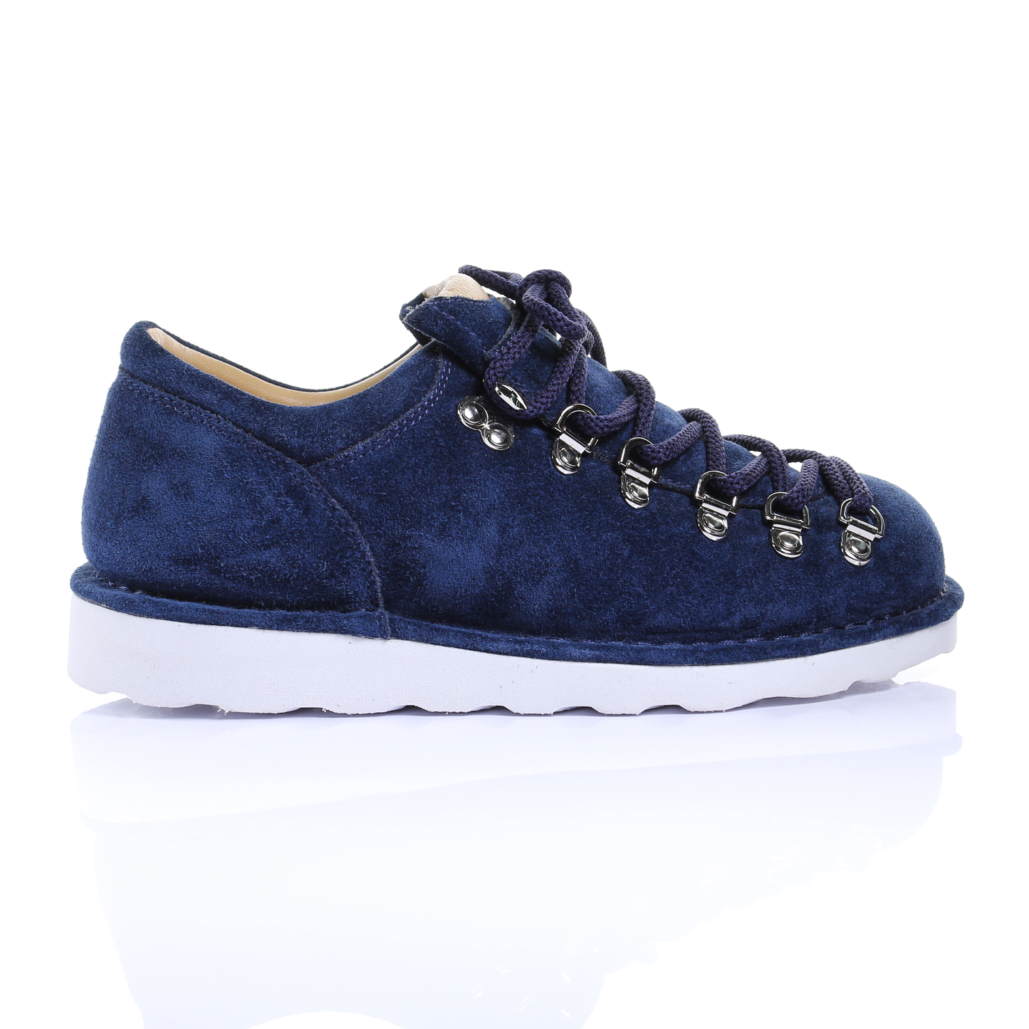 女士麂皮休閒靴(藏青色)