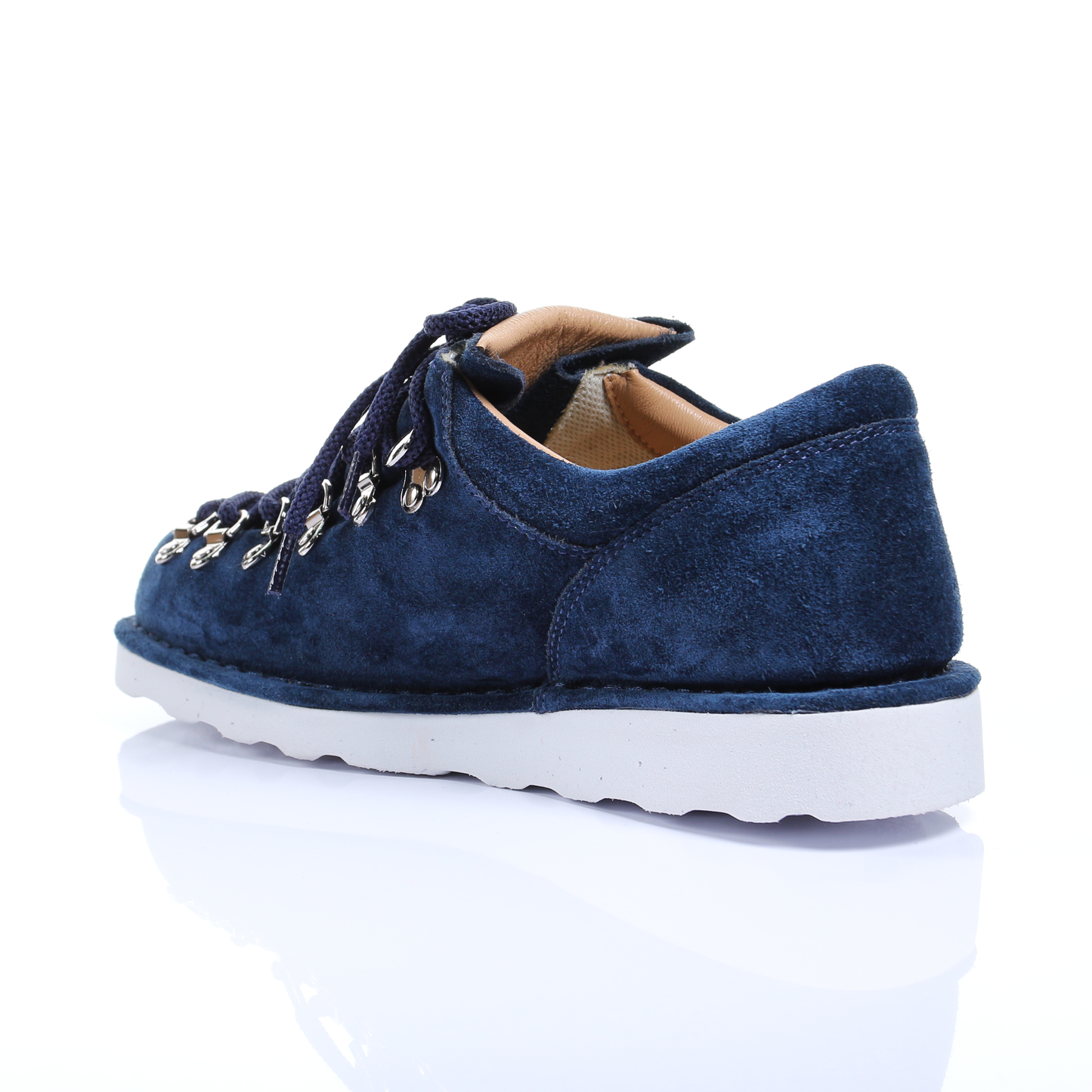 女士麂皮休閒靴(藏青色)