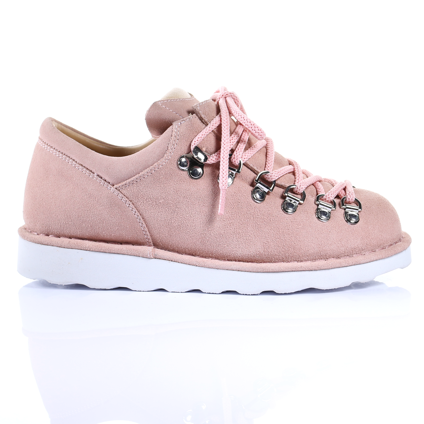 Ladies Suede Casual Boots (Pink)