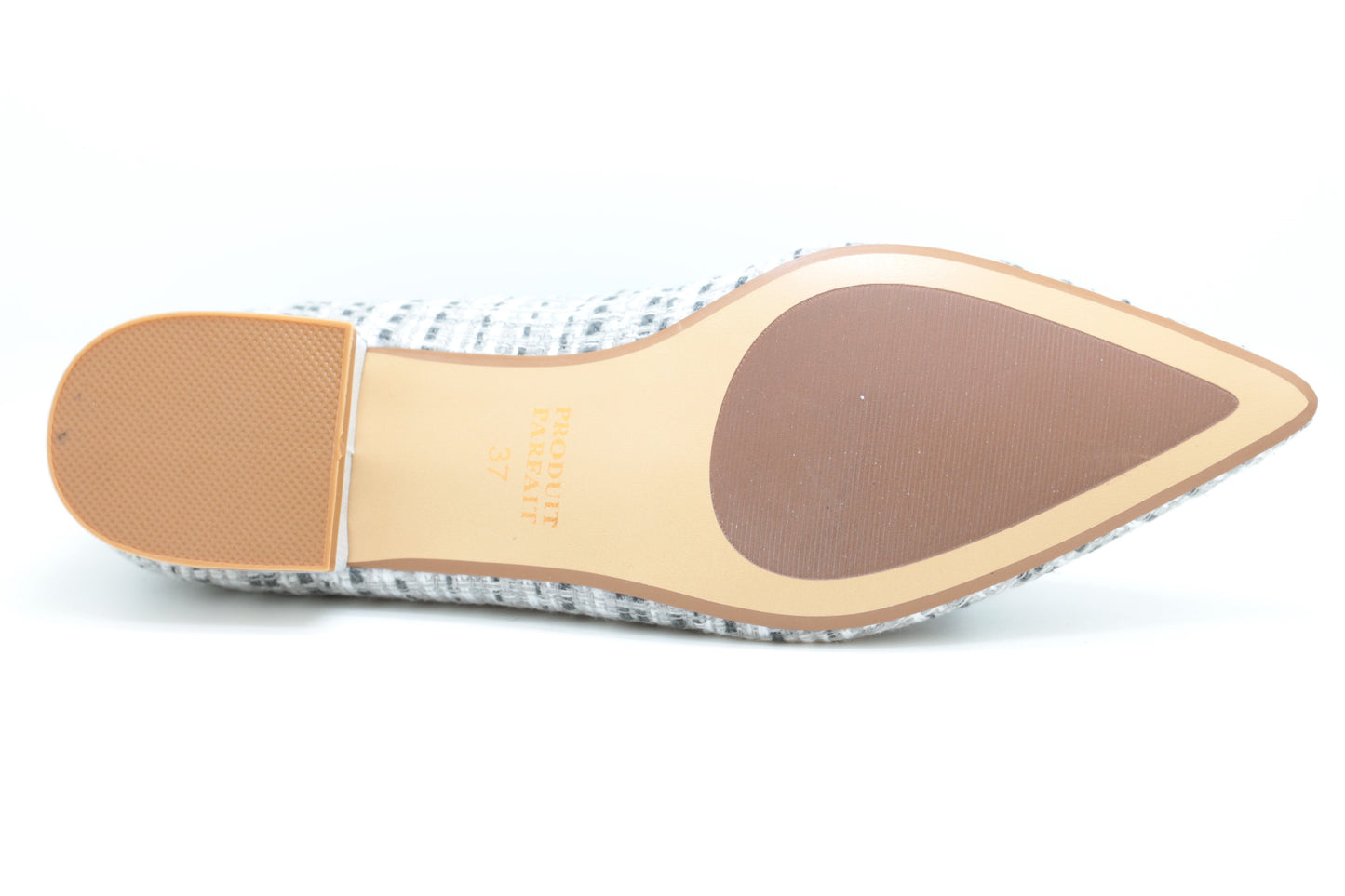 Pointed Toe Ballerina (L.Grey)
