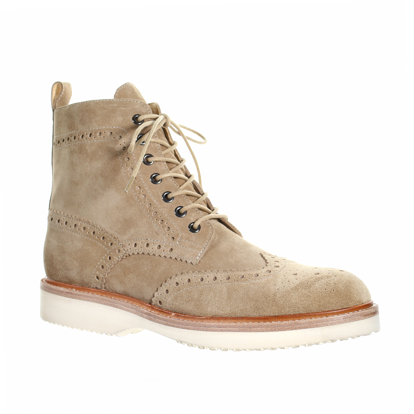 Men's Suede Leather Oxford Boots