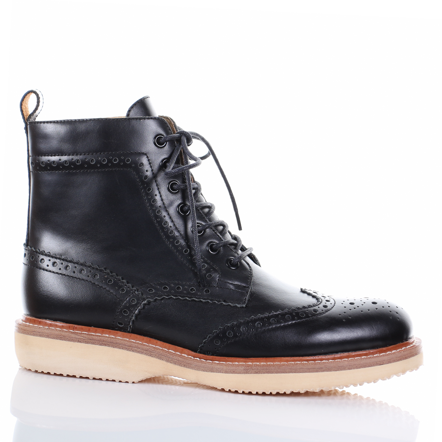 Men's Leather Oxford Boots