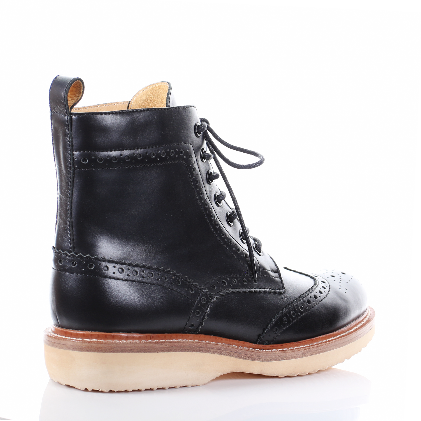 Men's Leather Oxford Boots