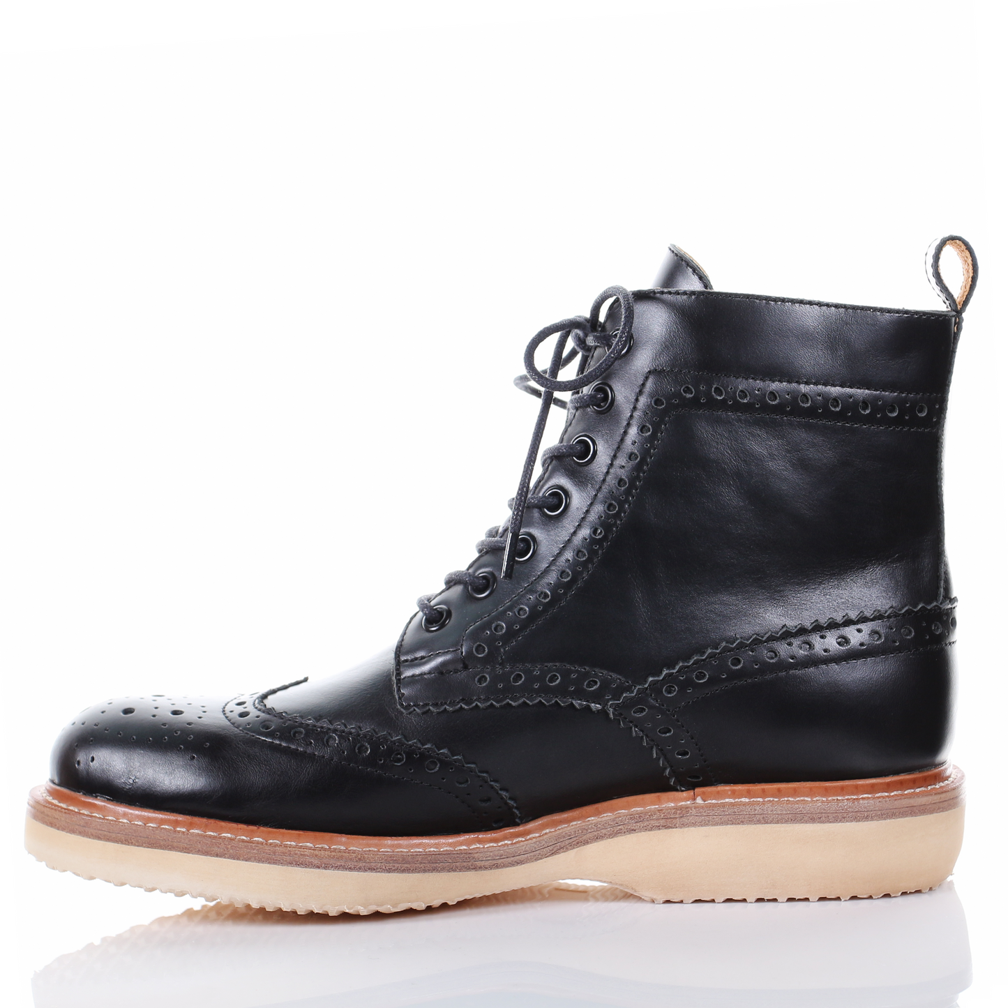 Men's Leather Oxford Boots