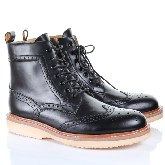 Men's Leather Oxford Boots