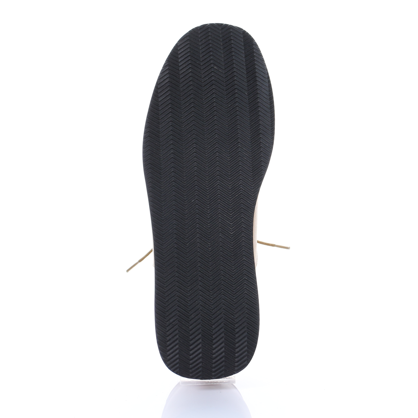 男款繫帶皮休閒鞋(米色)