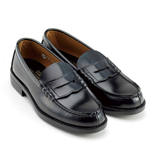 HARUTA Traditional Loafer-MEN-6550 BLACK