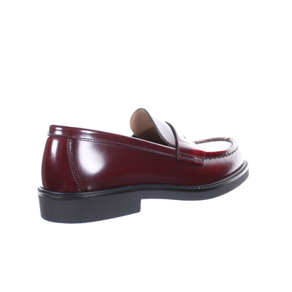 HARUTA Extralight coin loafer -MEN-706X BUGANDY