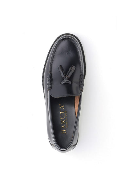 HARUTA Tassel loafer-MEN-907 Black