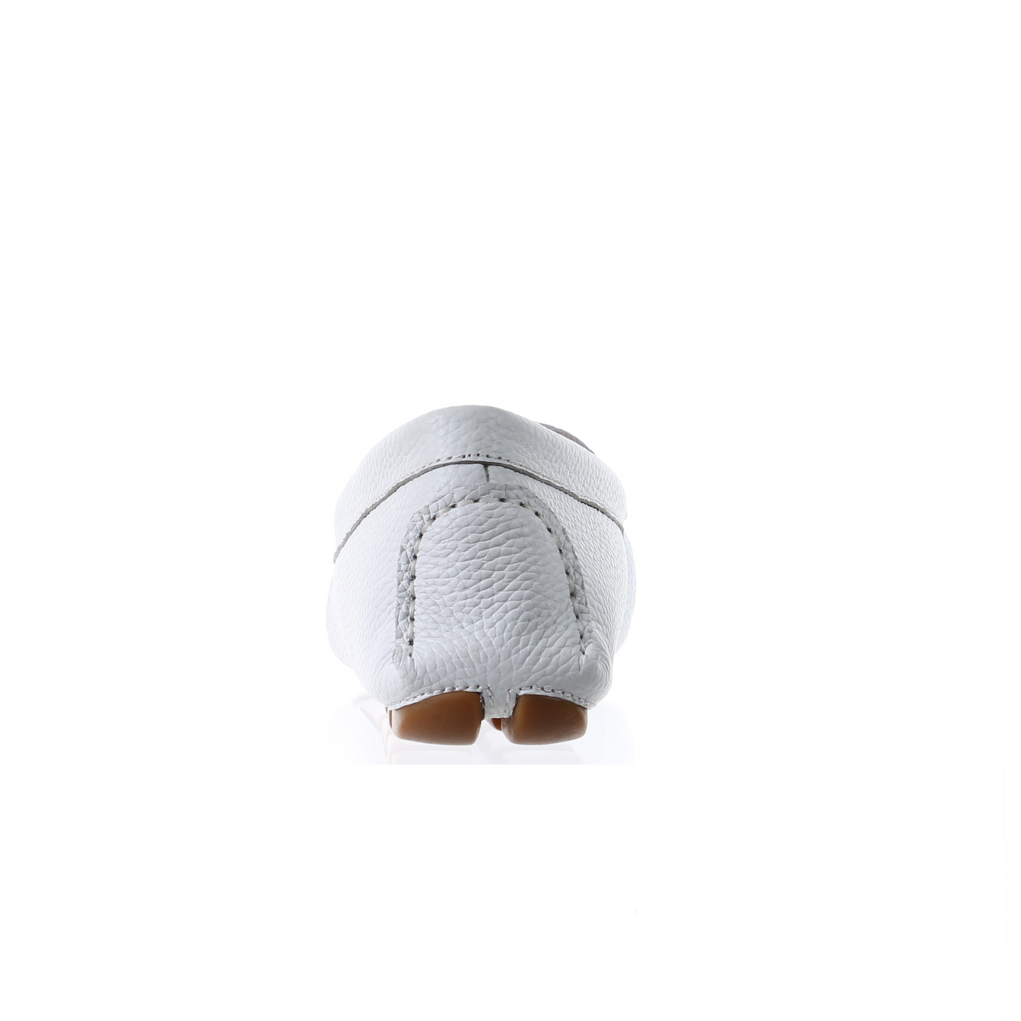 PP Leather Driver Shoes (White)