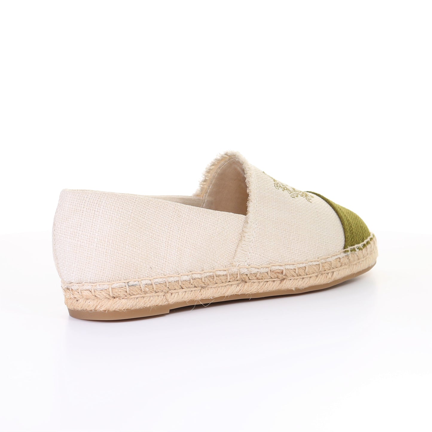 Twotone Espadrilles-Green
