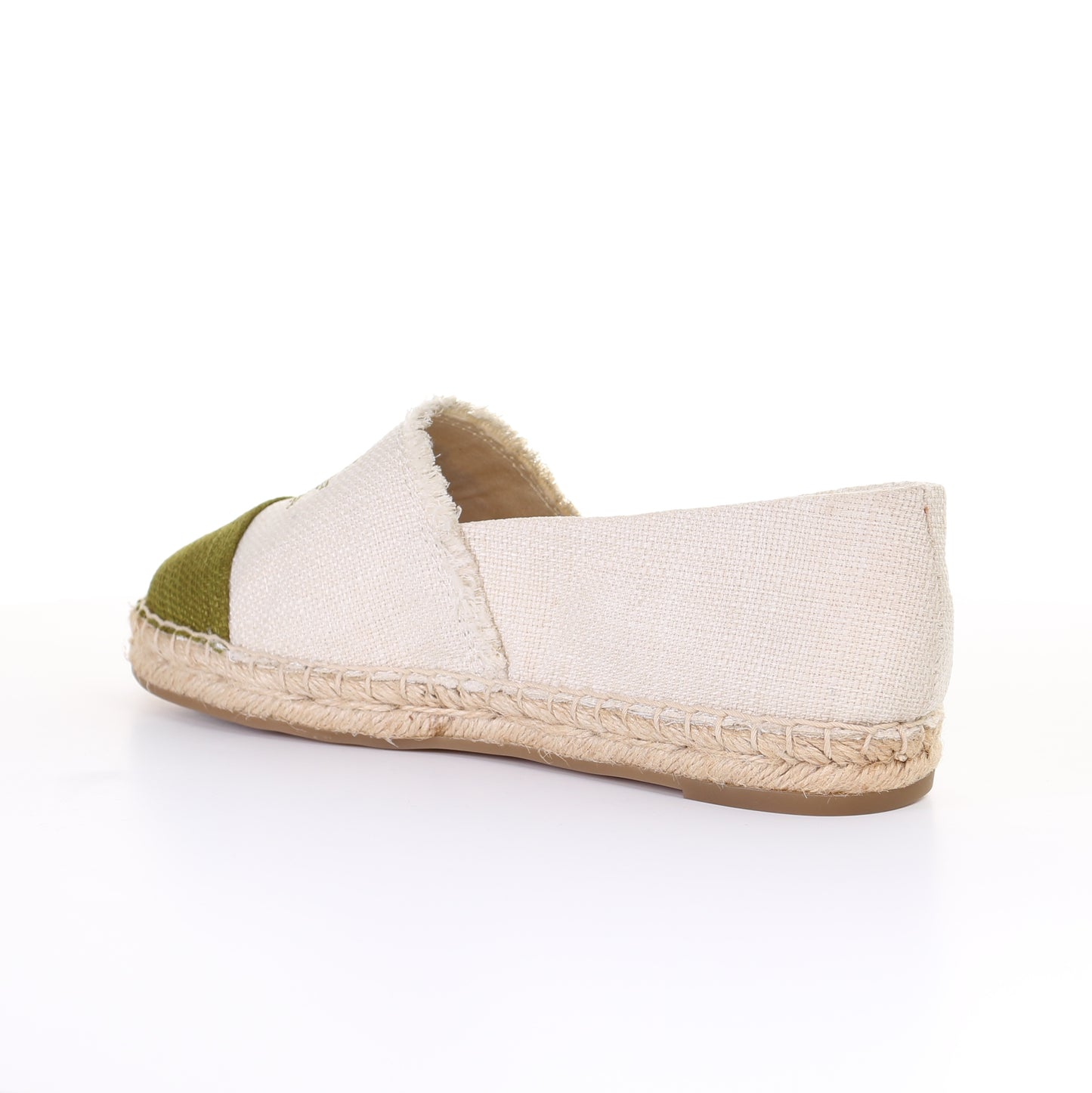 Twotone Espadrilles-Green