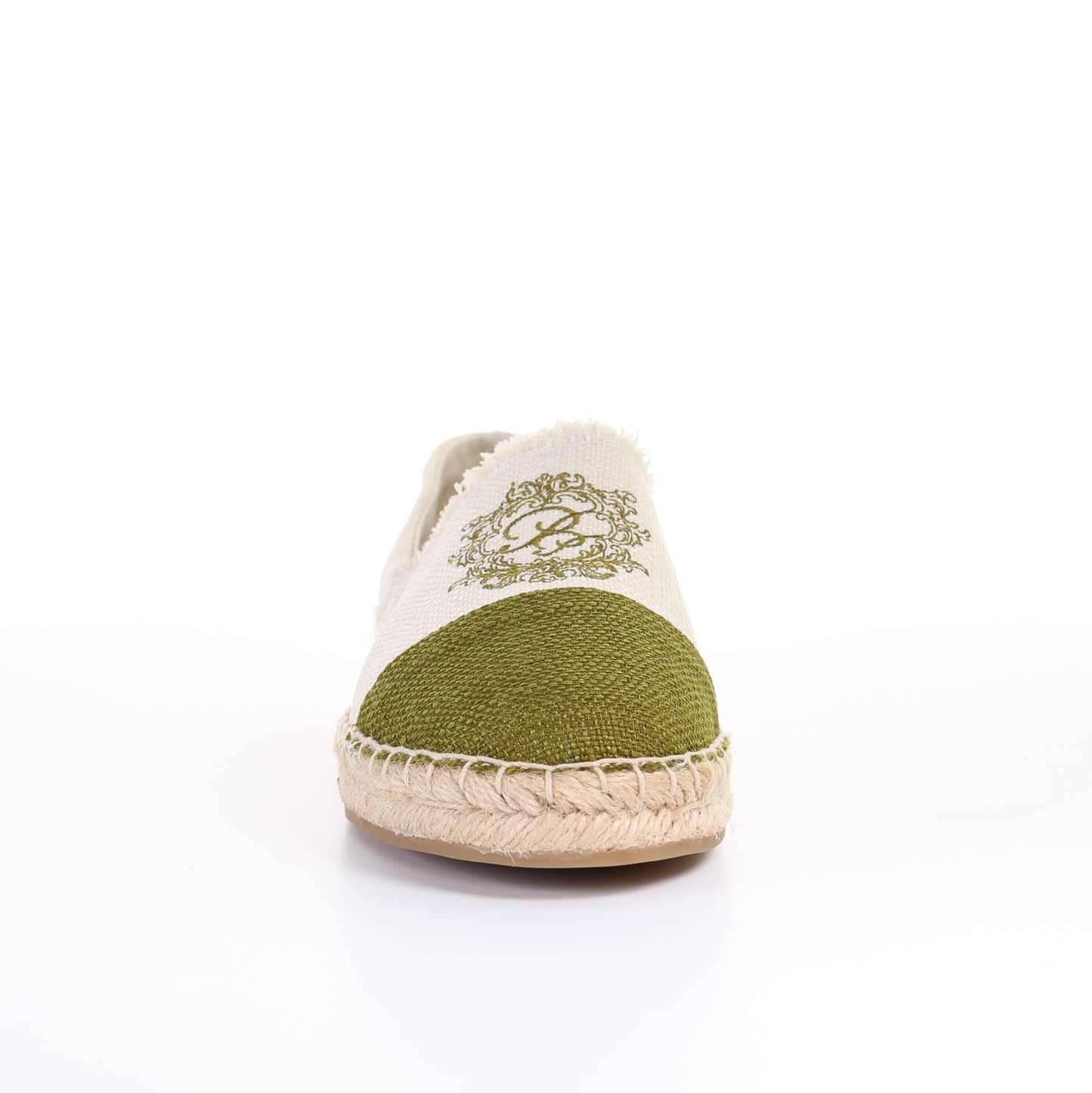 Twotone Espadrilles-Green