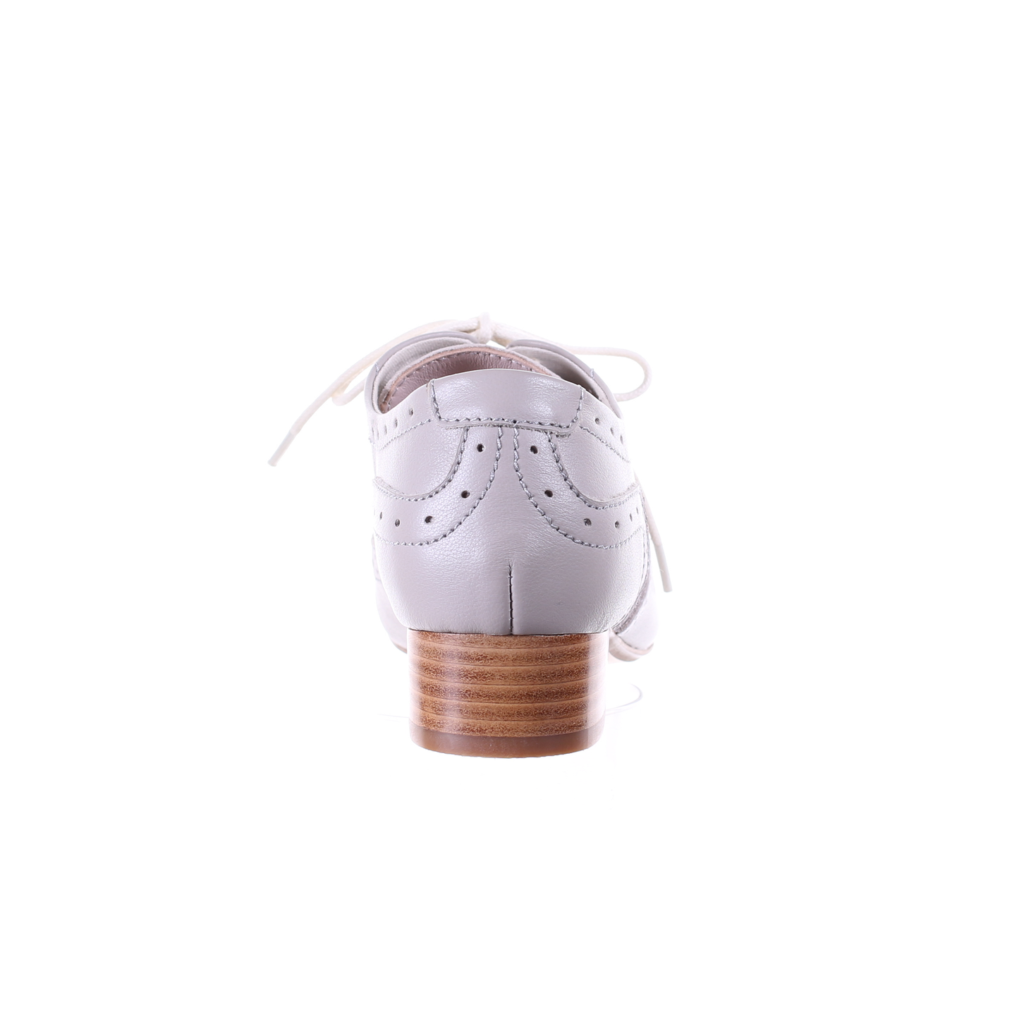 Low heel oxford shoes (Grey)