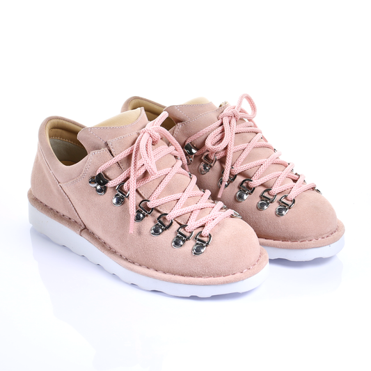 Ladies  Suede Casual Boots (Pink)