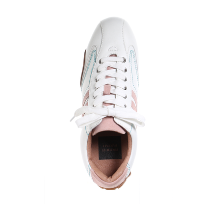 Leather Sneaker-pink