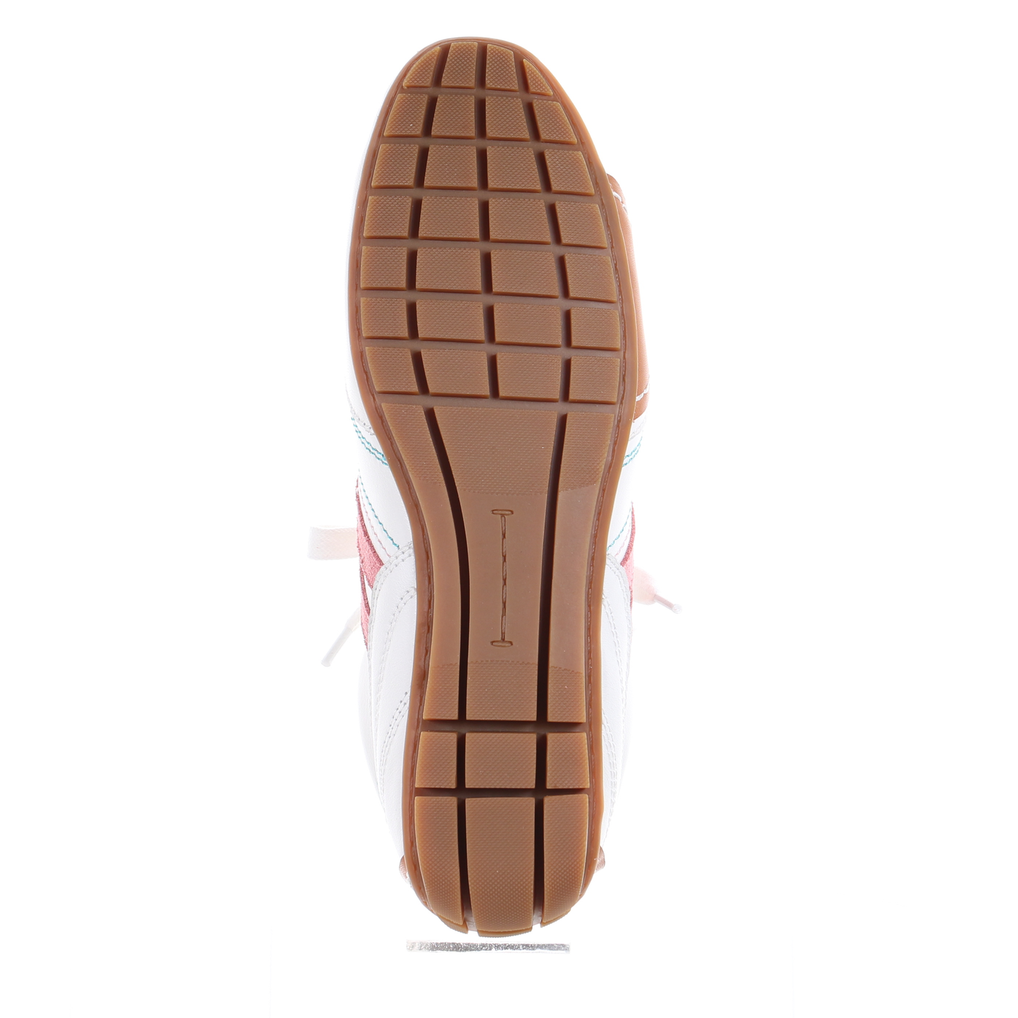 Leather Sneaker-Peach