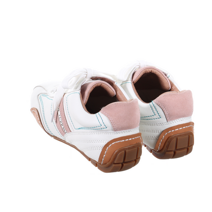 皮革運動鞋-粉色